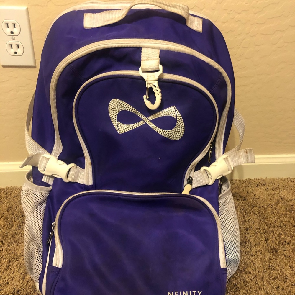 Nfinity purple back pack